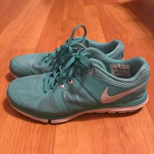 Tiffany blue Nike sneakers